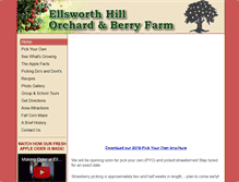 Tablet Screenshot of ellsworthfarm.com